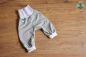 Preview: Mitwachshose French Terry uni grau meliert Gr. 68 - 74