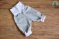 Preview: Sweat-Mitwachshose uni grau Gr. 56-62