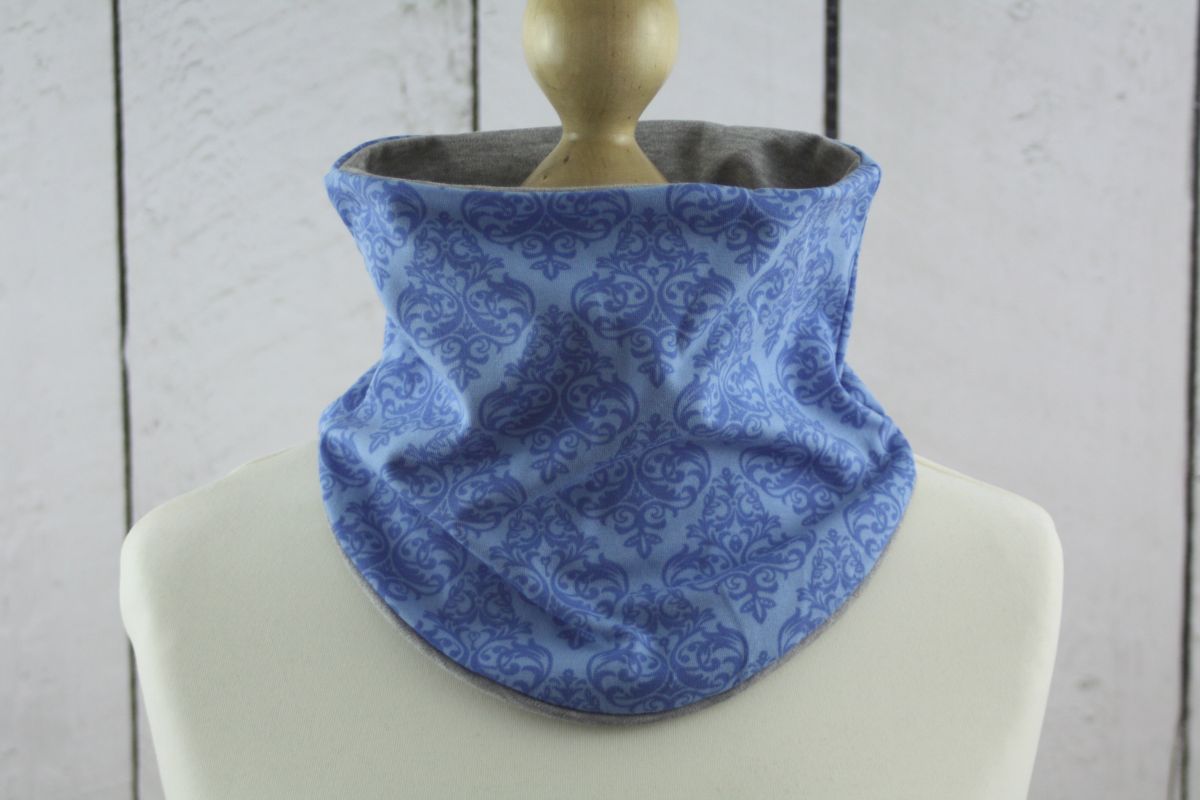 Damask blau