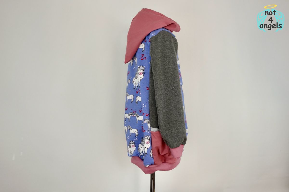 Kaputzen-Kleid Ponyliebe Größe 122