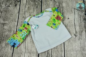 Baby-Hemdchen Janeas Pfau Gr. 56-62